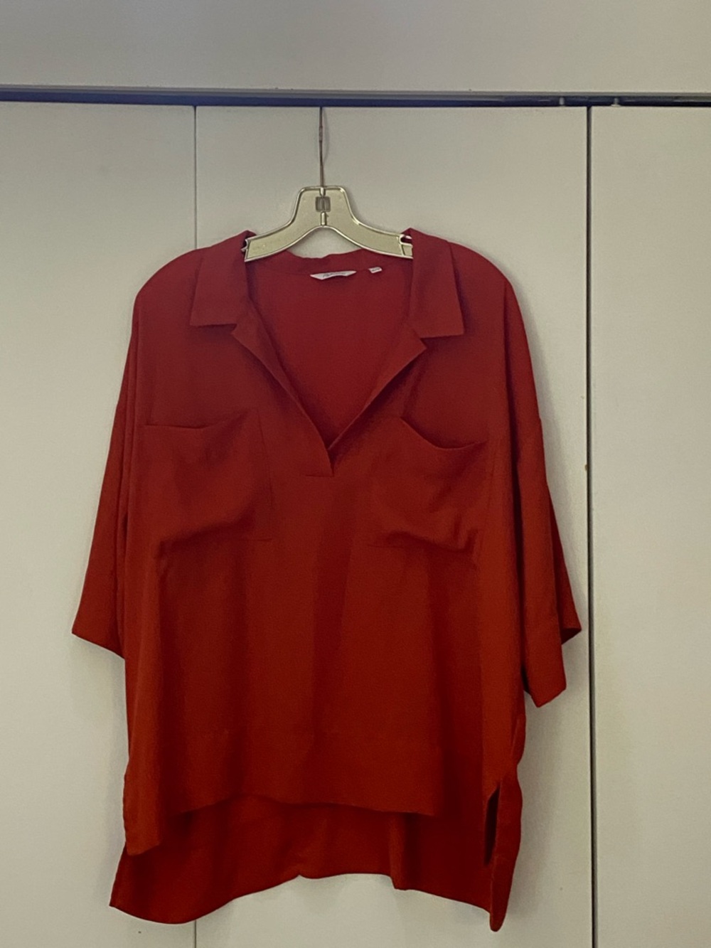 Reitman’s short sleeve blouse